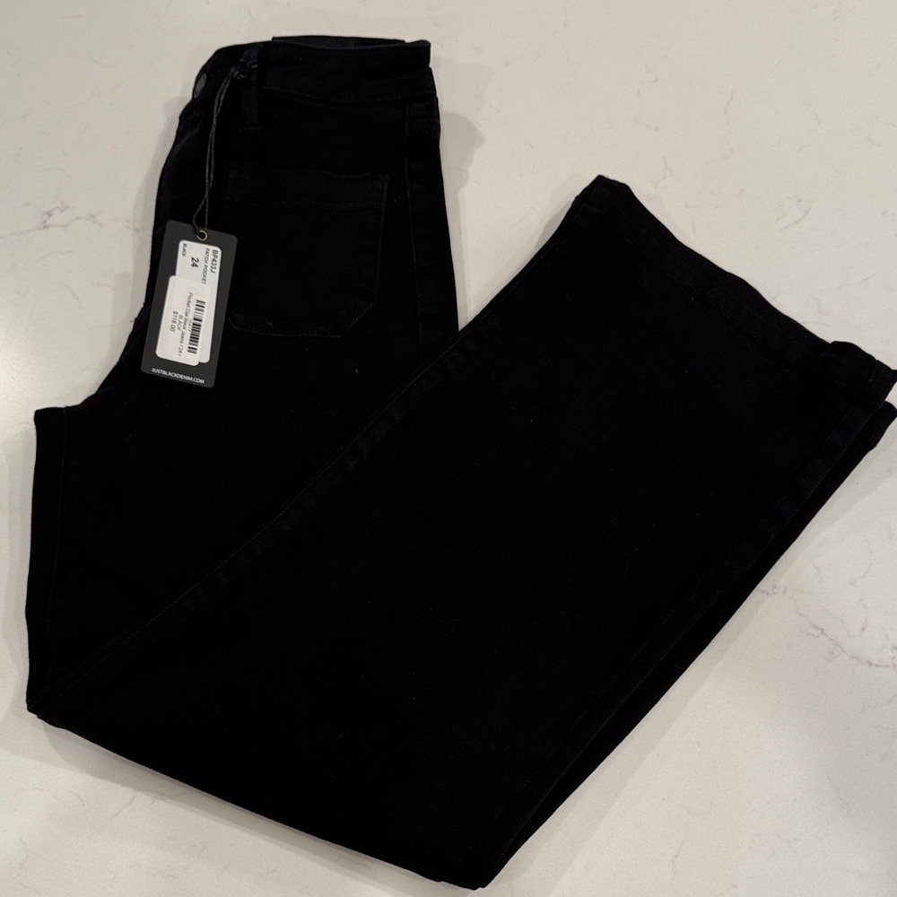 Just Black Charcoal Denim Pants